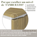 Conjunto Escrivaninha em L com porta + Balcão duas portas